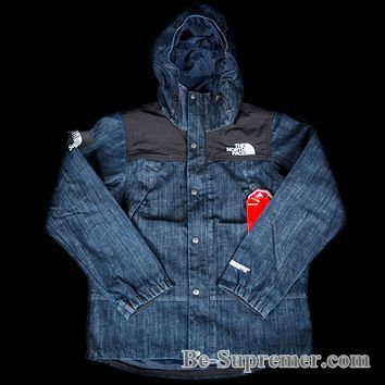 Supreme シュプリーム 15SS North Face Denim Dot Shot Jacket ノース