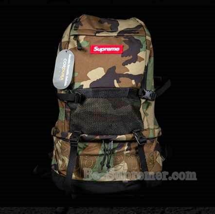 t*0様 SUPREME 15AW contour backpack ストリート Supreme シュプリーム 15FW Contour Backpack バックパック ウッド