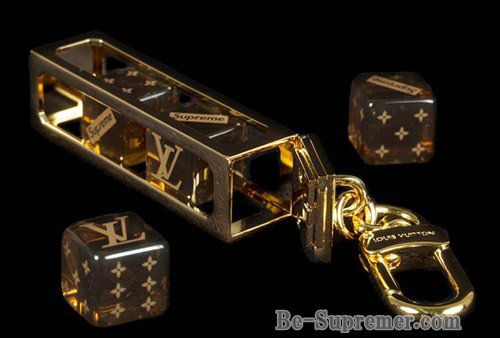 Supreme シュプリーム 17SS Louis Vuitton Dice Keychain ルイヴィトン