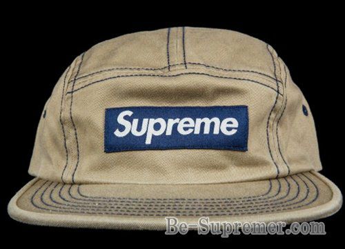 Supreme シュプリーム 18SS Contrast Stitch Camp Cap コントラスト