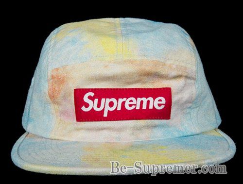 Supreme シュプリーム 18SS Multicolor Denim Camp Cap マルチカラー