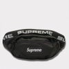  Supreme シュプリーム 18SS Cordura Ripstop Nylon Waist bag コーデュラリップストップナイロンウエストバッグ ブラック