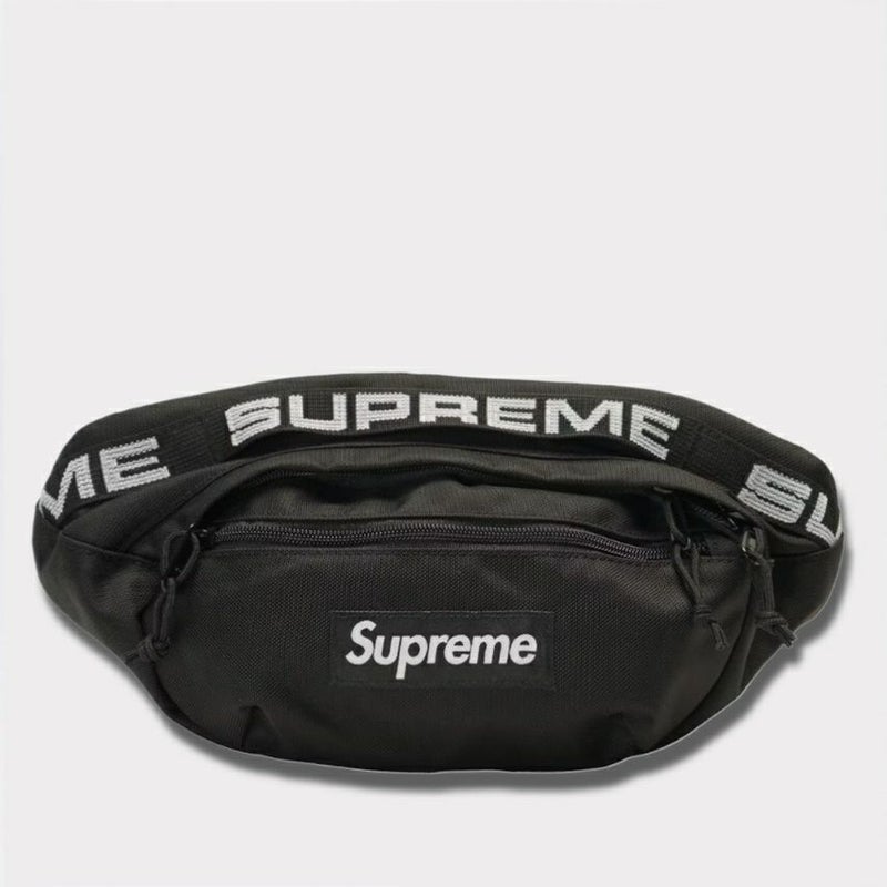  Supreme シュプリーム 18SS Cordura Ripstop Nylon Waist bag コーデュラリップストップナイロンウエストバッグ ブラック