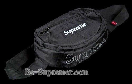 Supreme 18fw waist bag ウエストバック　Shoulder Supreme シュプリーム 18FW Waist bag ウエストバッグ ブラック