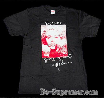 Supreme シュプリーム 18FW Madonna Tee マドンナTシャツ ブラック