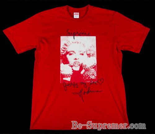 Supreme シュプリーム 18FW Madonna Tee マドンナTシャツ レッド 