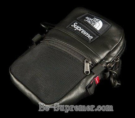 Supreme シュプリーム 18FW The North Face Leather Shoulder Bag 