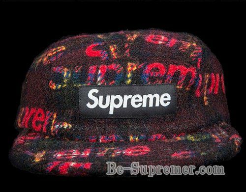 Supreme シュプリーム 18FW Harris Tweed Camp Cap ハリスツイード