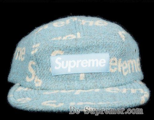 Supreme シュプリーム 18FW Harris Tweed Camp Cap ハリスツイード