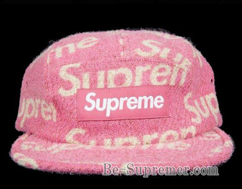 Supreme シュプリーム 18FW Harris Tweed Camp Cap ハリスツイード