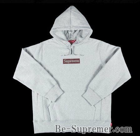 Supreme シュプリーム 19SS Swarovski Box Logo Hooded Sweatshirt