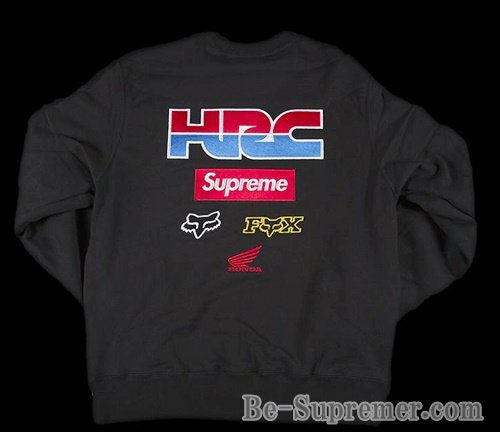 Supreme シュプリーム 19FW Honda Fox Racing Crewneck ホンダ 