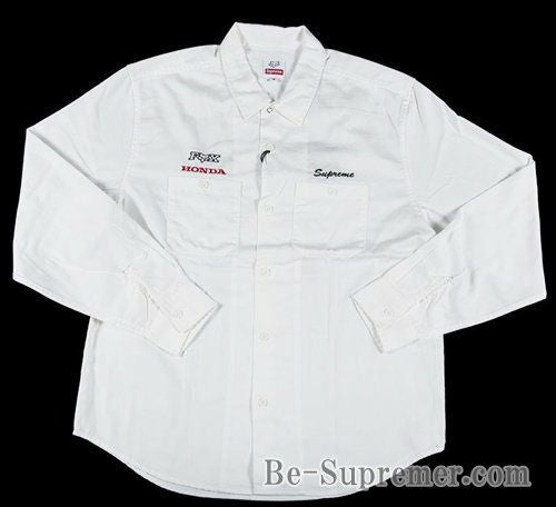 Supreme シュプリーム 19FW Honda Fox Racing Work Shirt ホンダ 