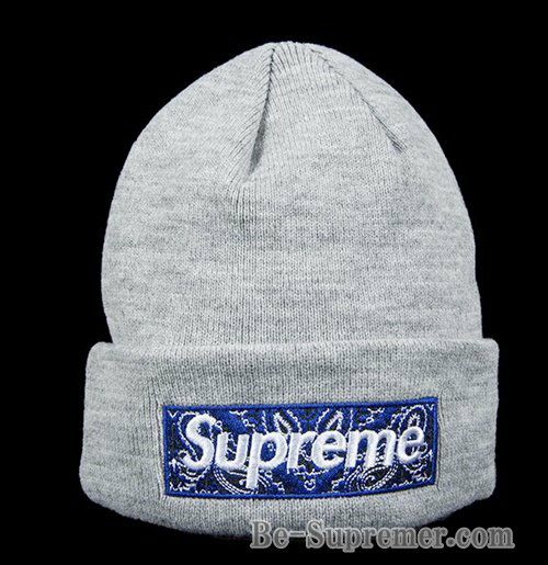 Supreme シュプリーム 19FW New Era Box Logo Beanie Bandana