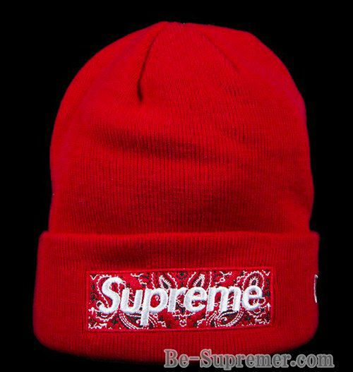 Supreme シュプリーム 19FW New Era Box Logo Beanie Bandana