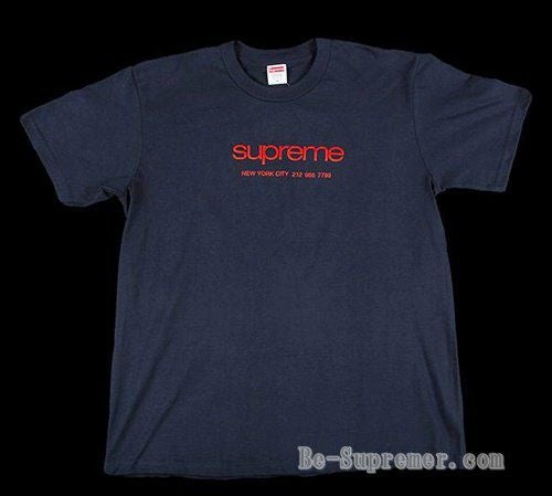 Supreme シュプリーム 20SS Shop Tee ショップTシャツ ネイビー