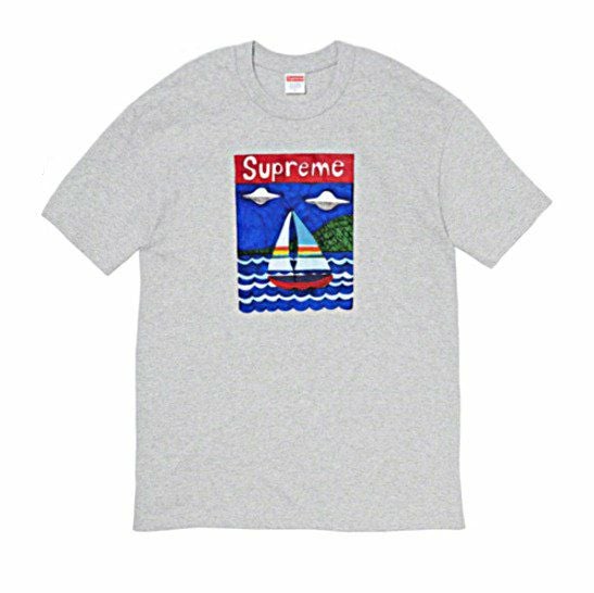 トップス supreme Sailboat Tee 20ss Supreme シュプリーム 20SS Sailboat Tee セイルボートTシャツ ヘザー