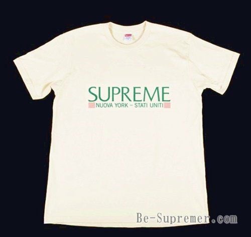 Supreme シュプリーム 20FW Nuova York Tee ニューヨークTシャツ