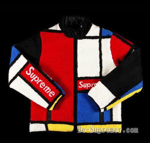 Supreme シュプリーム 20FW Reversible Colorblocked Fleece Jacket