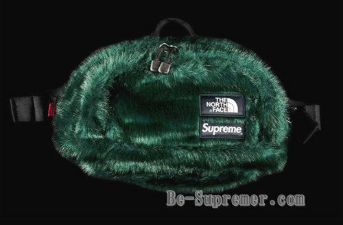 Supreme North Face Faux Fur Waist Bag 緑 Supreme シュプリーム 20FW The North Face Faux Fur Waist Bag ノース
