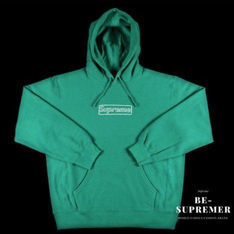 Supreme シュプリーム 21SS KAWS Chalk Logo Hooded Sweatshirt カウズ