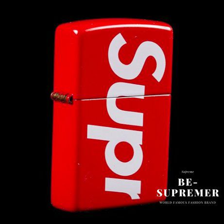 Supreme シュプリーム 21SS Logo Zippo ロゴジッポ ライター レッド