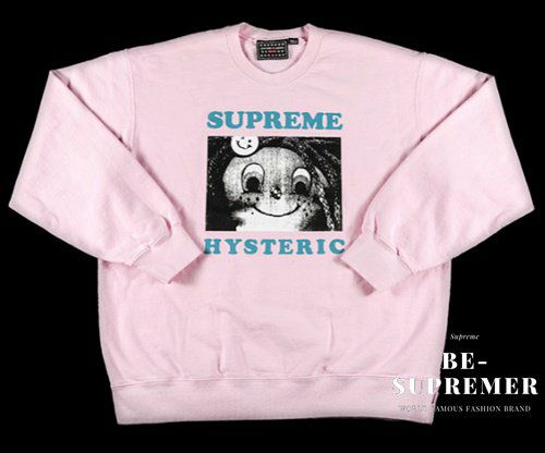 Supreme シュプリーム 21SS HYSTERIC GLAMOUR Crewneck ヒステリック