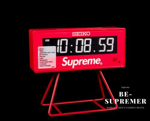 新品未試着 g-shock 時計 SEIKO セイコー supreme Supreme シュプリーム 21SS Seiko Marathon Clock セイコーマラソン