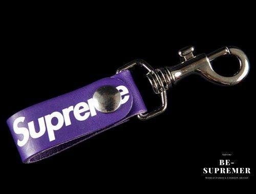 Supreme シュプリーム 21SS Leather Key Loop レザーキーループ キー