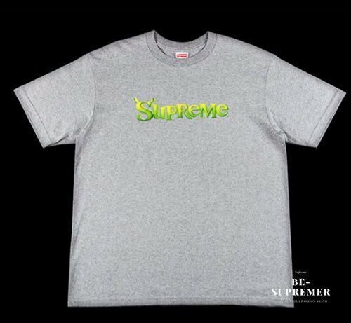 Supreme シュプリーム 21FW Shrek Tee シュレックTシャツ ヘザーグレー
