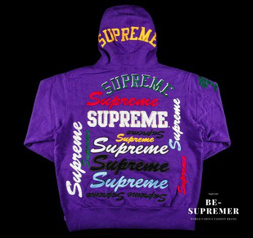 supreme 2018SS Spring/summer パーカー紫 Supreme レースディテール パーカー | パープル | FARFETCH JP
