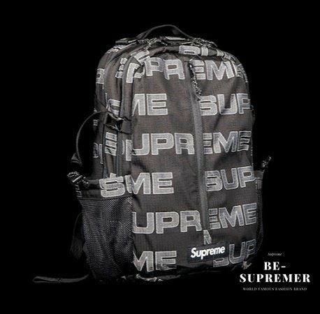 supreme バック Supreme Backpack (FW22) Black - FW22 - US