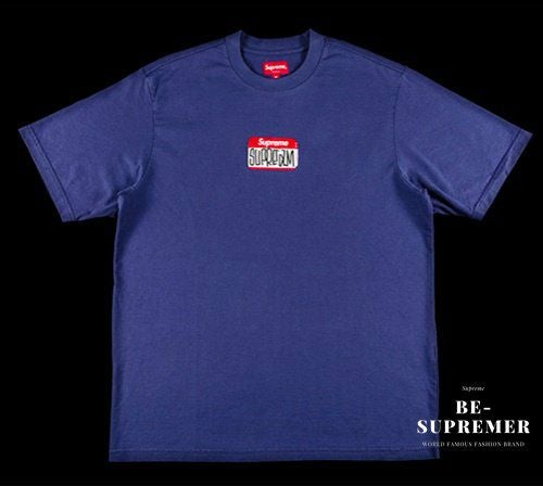 Supreme シュプリーム 21FW Gonz Nametag S/S Top ゴンズネームタグ 