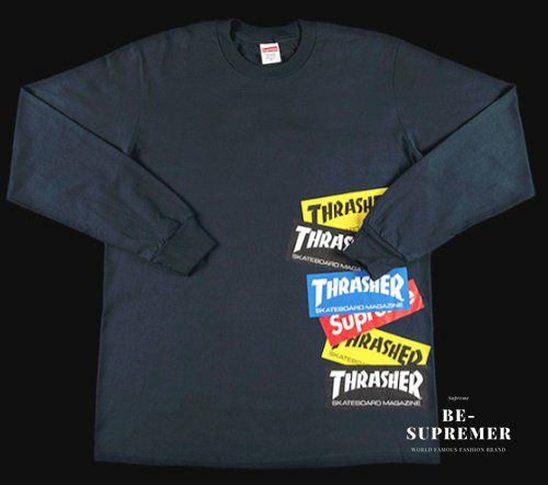 Supreme シュプリーム 21FW Thrasher Multi Logo L/S Tee スラッシャー