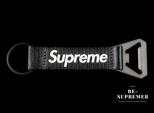 Supreme シュプリーム 21FW Bottle Opener Webbing Keychain ボトル 