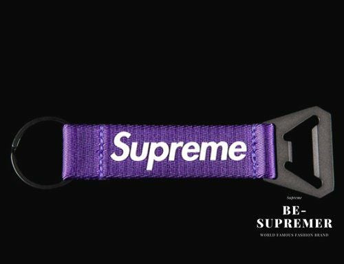 Supreme シュプリーム 21FW Bottle Opener Webbing Keychain ボトル