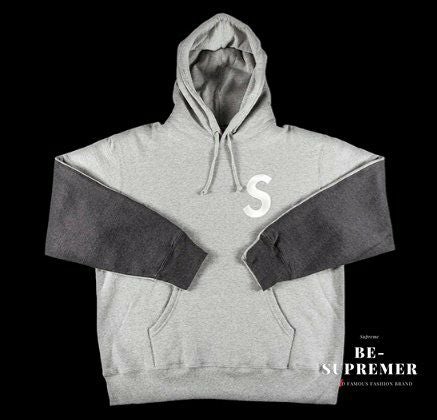 SUPREME 21AW S Logo Split Hooded パーカー S Logo Split Hooded Sweatshirt - fall/winter 2021 - Supreme
