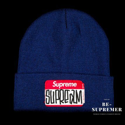 Supreme シュプリーム 21FW Gonz Nametag Beanie ゴンズネームタグ