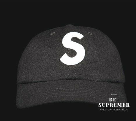 Supreme ウールキャップ Sロゴ Supreme - Boiled Wool S Logo 6-Panel - ParkSIDER