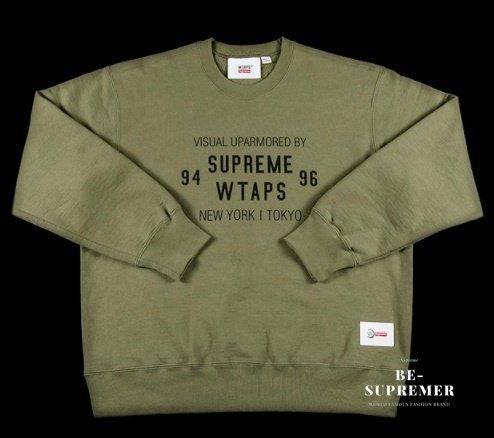 Supreme シュプリーム 21FW WTAPS Crewneck ダブルタップスクルー 