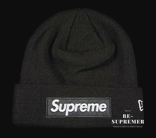 Supreme New Era Box Logo Beanie 黒 ニット帽 Supreme × New Era - Box Logo Beanie BLACK【FW24-17-0052