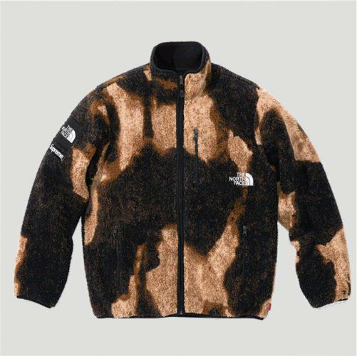 Supreme シュプリーム 21FW The North Face Bleached Denim Print 