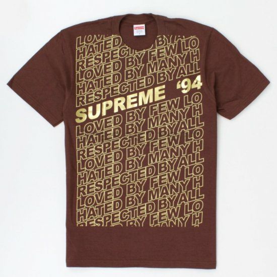 Supreme シュプリーム 22SS Respected Tee リスペクティドTシャツ