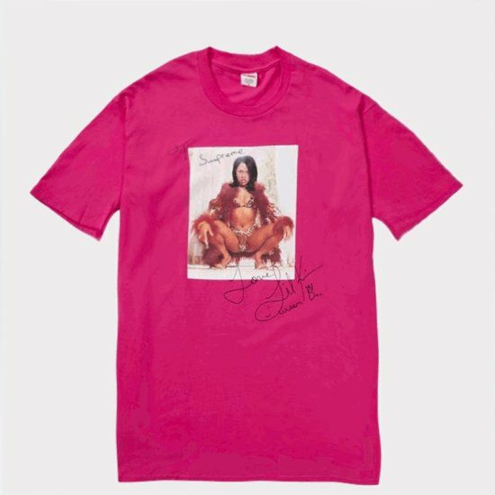 Supreme シュプリーム 22SS Lil Kim Tee リルキムTシャツ ピンク