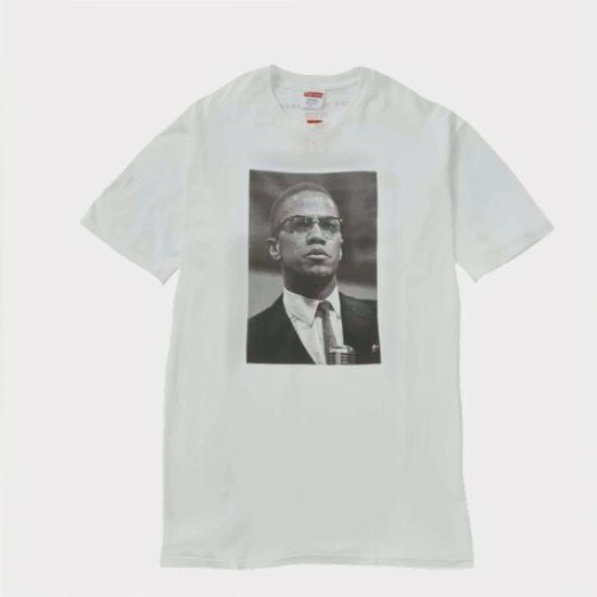 Supreme マルコムX Tシャツ Supreme シュプリーム 22SS Malcolm X Tee マルコムX Tシャツ ホワイト