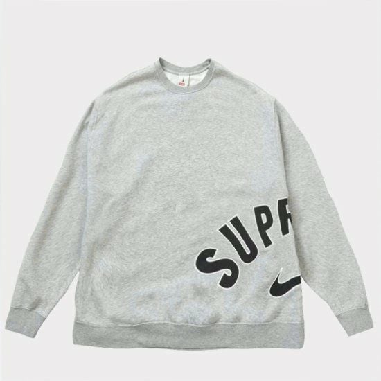 supreme 22SS NIKE アーククルーネック ヘザーグルー Supreme シュプリーム 22SS Nike Arc Crewneck ナイキアーククルー