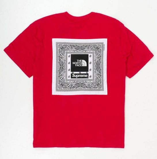 Supreme シュプリーム 22SS The North Face Bandana Tee ノース Supreme シュプリーム 22SS The North Face Bandana Tee ノース