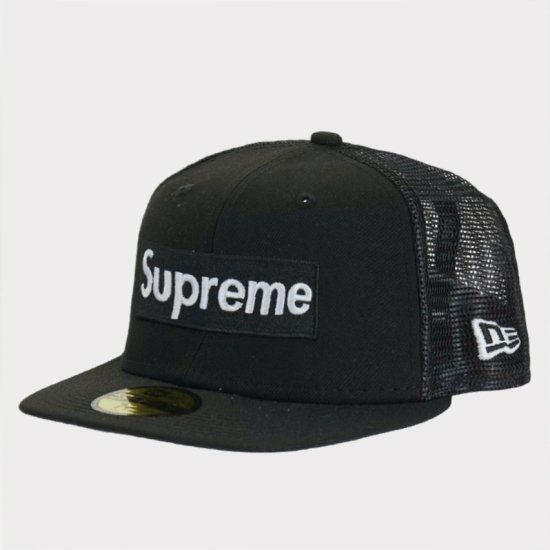 Supreme メッシュキャップ 黒色 女性シルエット Supreme（シュプリーム） メッシュキャップ - ブラック メンズ