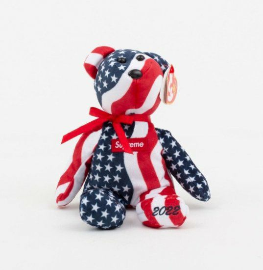 Supreme Ty Beanie Baby 2022 ぬいぐるみ Supreme シュプリーム 2022AW ty Beanie Baby tyビーニーベイビー ベア