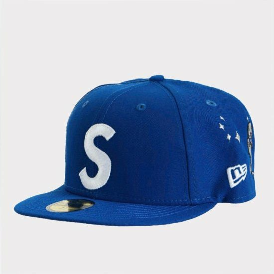 supreme xニューエラ22ss マネーBOXロゴキャップ　ブルー Supreme Money Box Logo New Era 